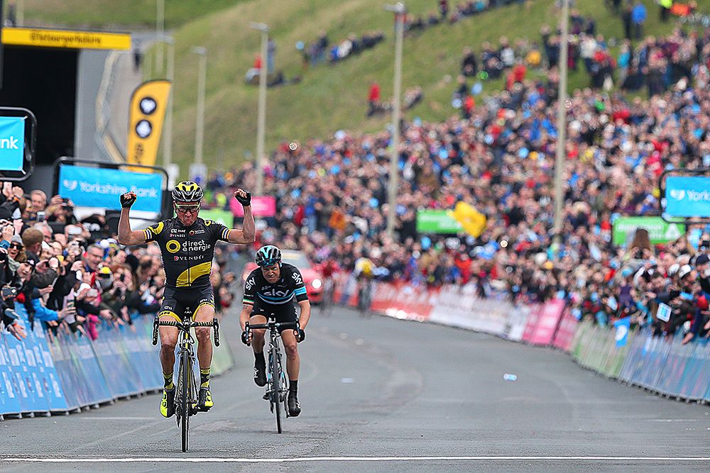Thomas Voeckler wins the final stage at Tour de Yorkshire