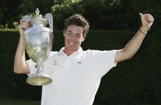 Julien Guerrier with the 2006 Amateur Championship