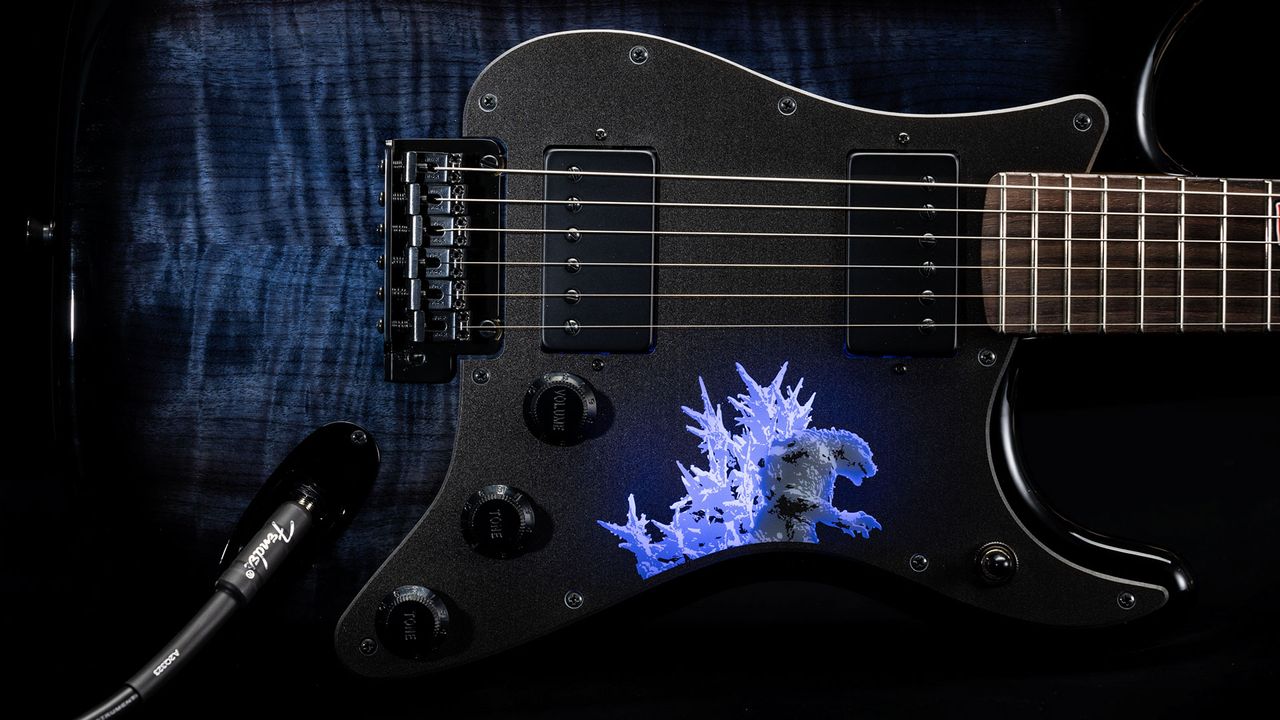 Scratchplate - featuring light-up Godzilla decal