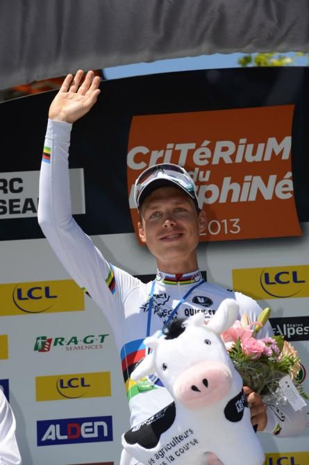 Tony Martin continued his win streak against the clock with victory in stage 4 at the Crit&eacute;rium du Dauphin&eacute;