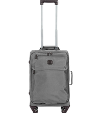 21" Nylon Carry-On Spinner with Frame Suitcase, $140