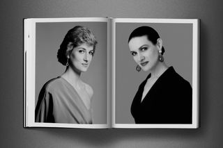 David Bailey portraits of Princess Diana and Paloma Picasso