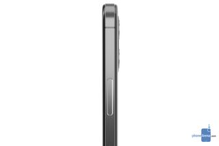 El lateral del iPhone 12 Pro, según los rumores que apuntan a que tendrá bandas de acero inoxidable.