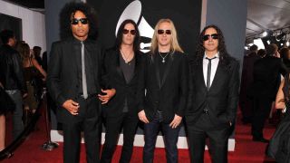 Alice In Chains on the red carpet at the 2010 Grammy Awards