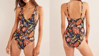 Boden Voop Cup-size Swimsuit floral swimsuit