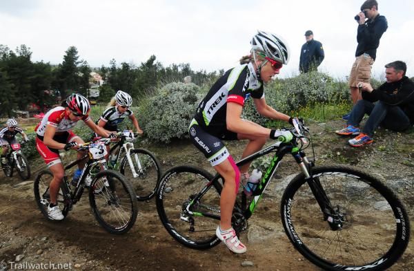 Heather Irmiger (Trek Subaru) got off to a great start