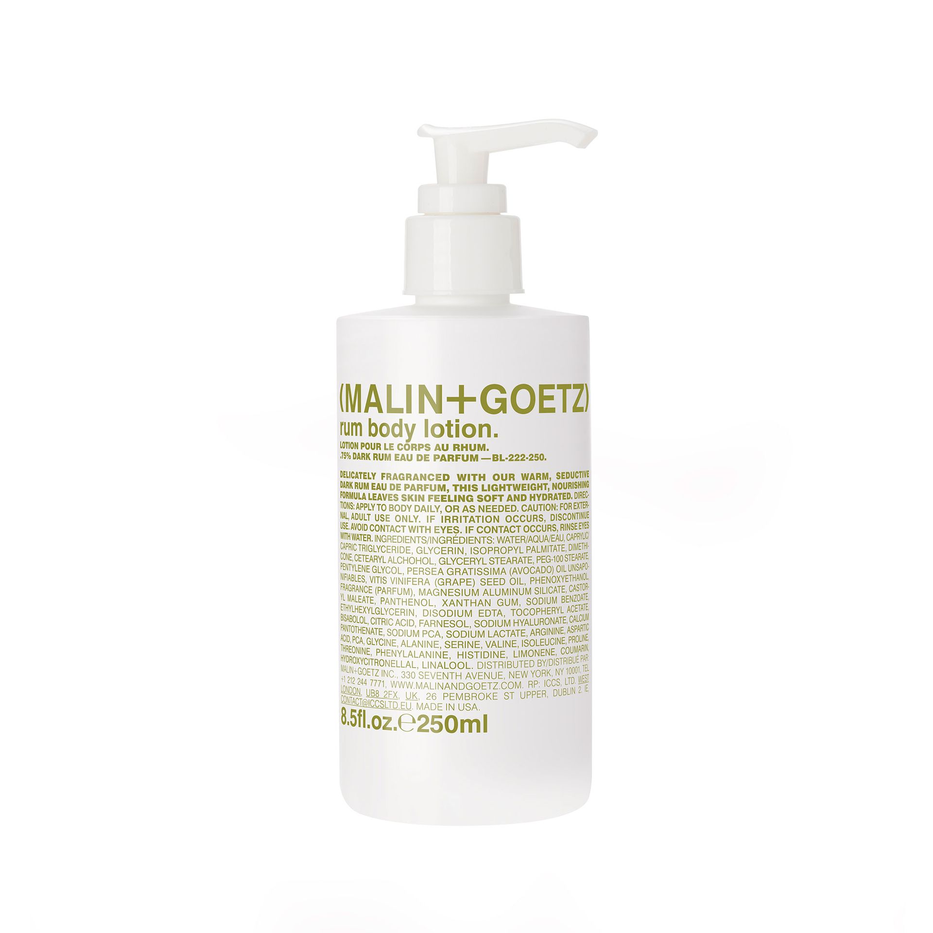 Malin + Goetz Dark Rum Body Lotion 250 Ml / 8.5 Fl Oz