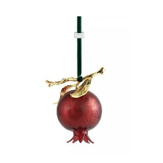 pomegranate shaped christmas tree ornament