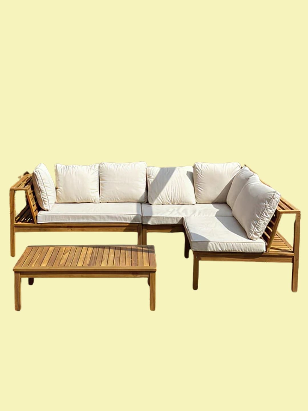 Laura James, Dakota Wooden Garden Corner Sofa Set