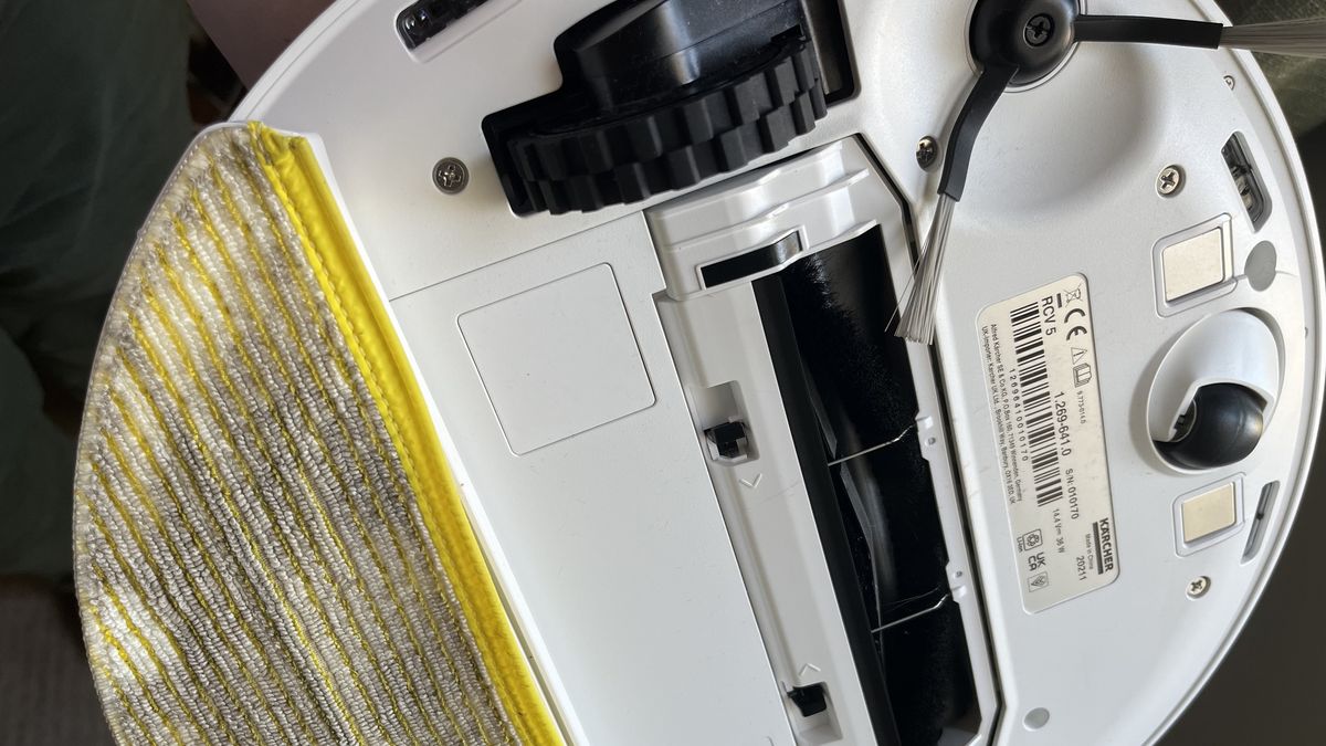 Karcher RCV 5 review a robot vacuum for when you're home TechRadar