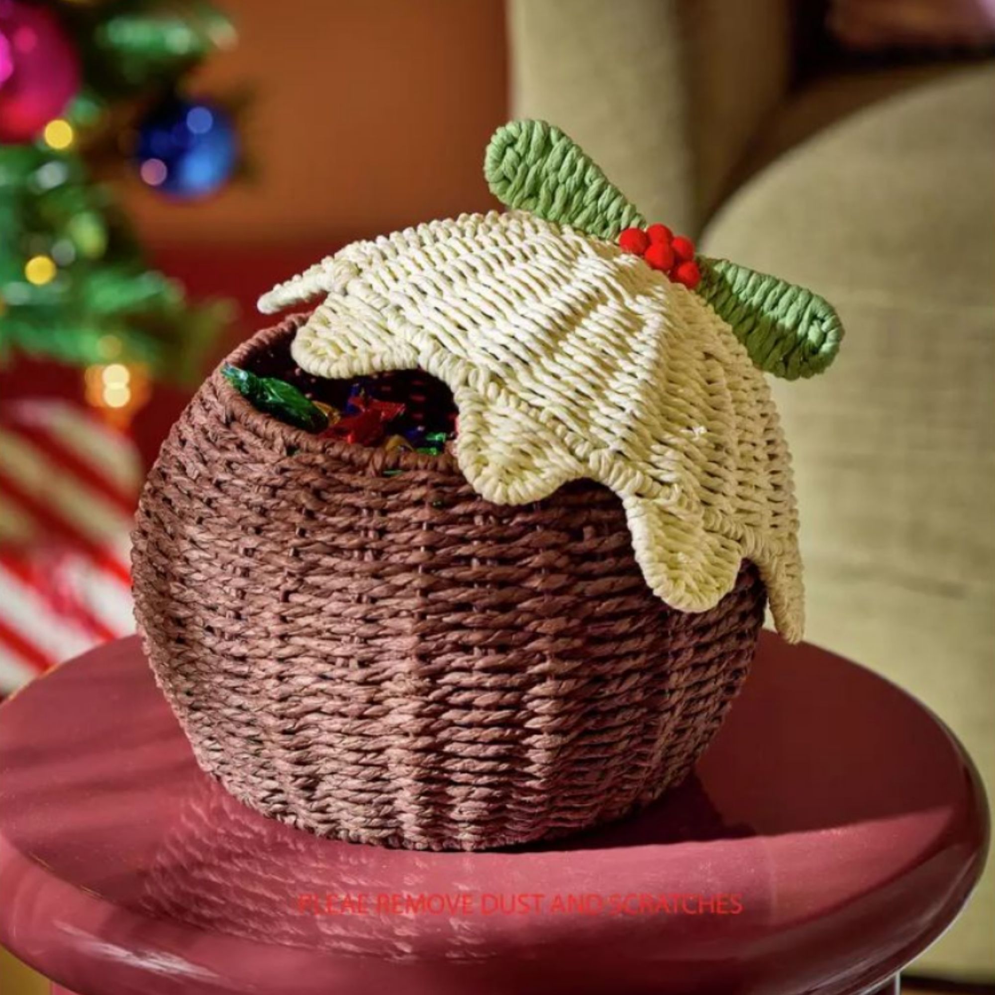 Argos Home, Christmas Pudding Basket