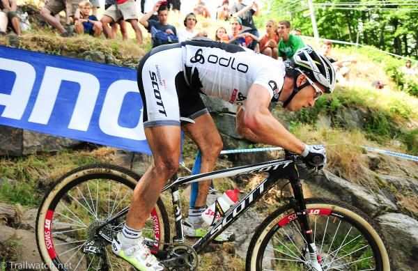 Nino Schurter (Scott Swisspower) in Mont-Sainte-Anne.