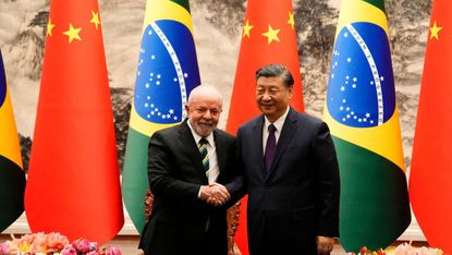 Chinese President Xi Jinping and Brazil’s President Luiz Inacio Lula da Silva