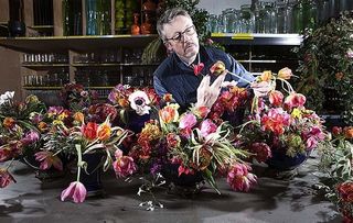 Living National Treasure: London-based florist Shane Connolly, who provided the flowers for the Duke and Duchess of Cambridge's wedding in 2011.