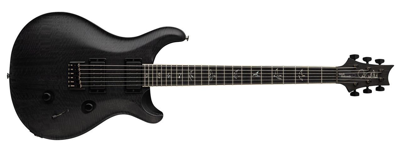 PRS Mark Holcomb: previously only a limited edition run, the Periphery guitarist's Core Series signature model is now part of the PRS Guitars catalogue, as the Maryland high-end brand continues its 40th Anniversary celebrations by keeping the releases coming each month.