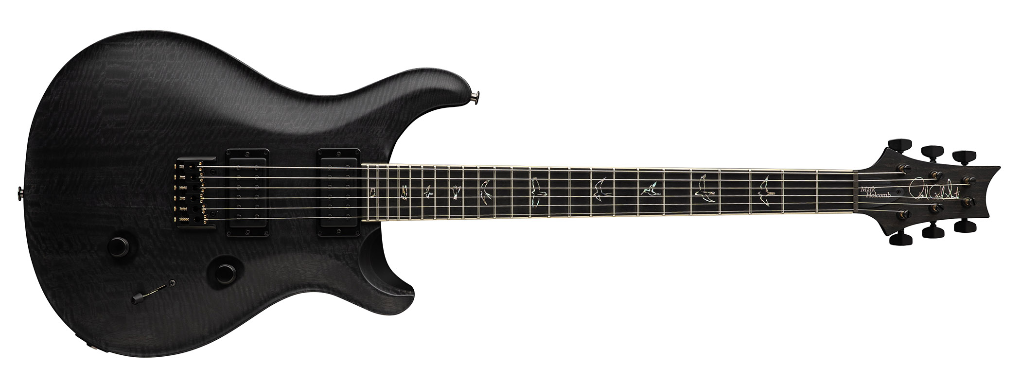 PRS Mark Holcomb: previously only a limited edition run, the Periphery guitarist's Core Series signature model is now part of the PRS Guitars catalogue, as the Maryland high-end brand continues its 40th Anniversary celebrations by keeping the releases coming each month.
