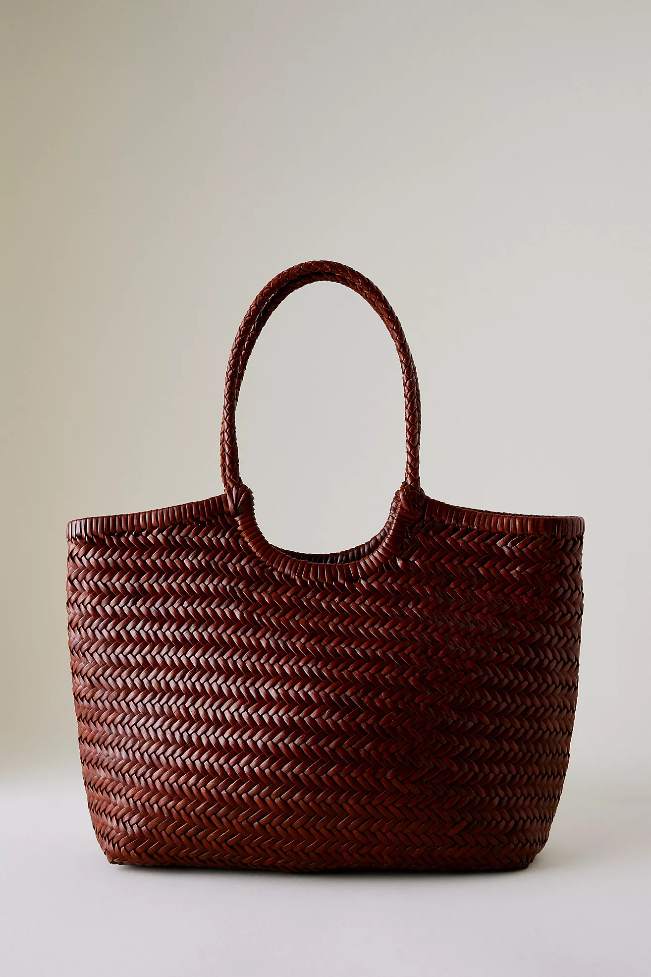 Nola Woven Leather Bag