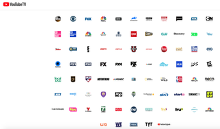All of the youtube tv channels
