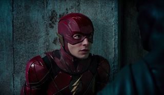 Ezra Miller as The Flash in Justice League