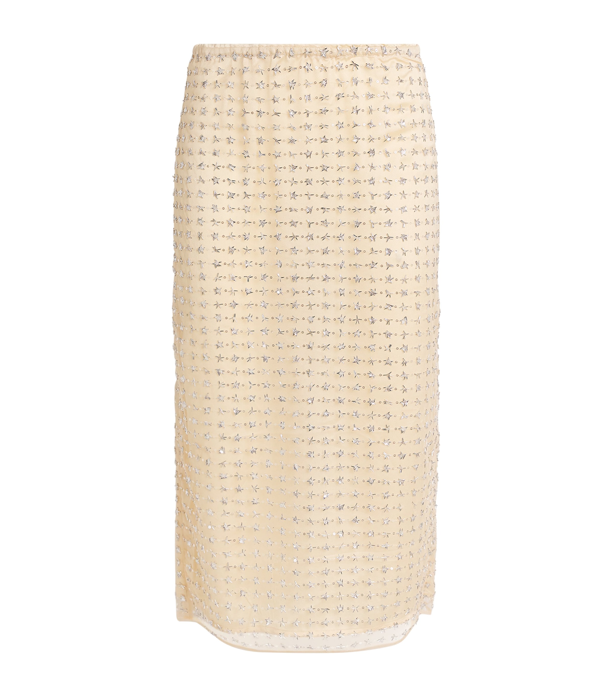 Staud Embellished Ciara Midi Skirt