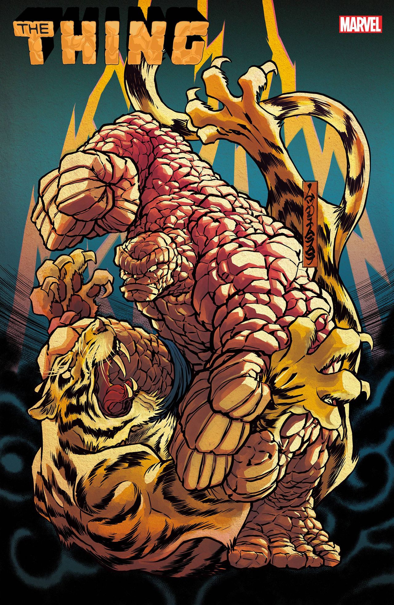 The Thing #1 variant cover