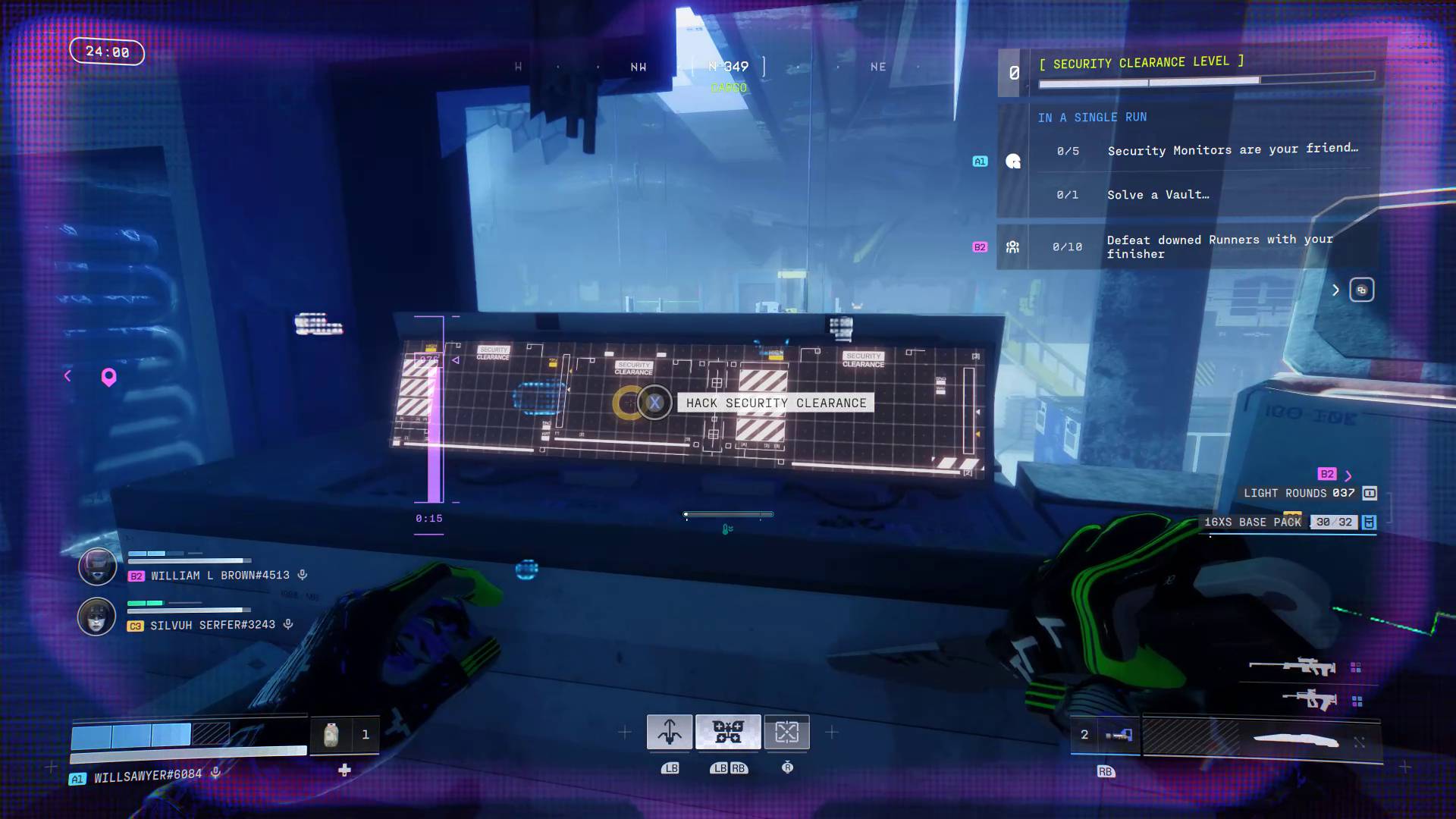 Marathon Cryo Archive hacking Security Monitor