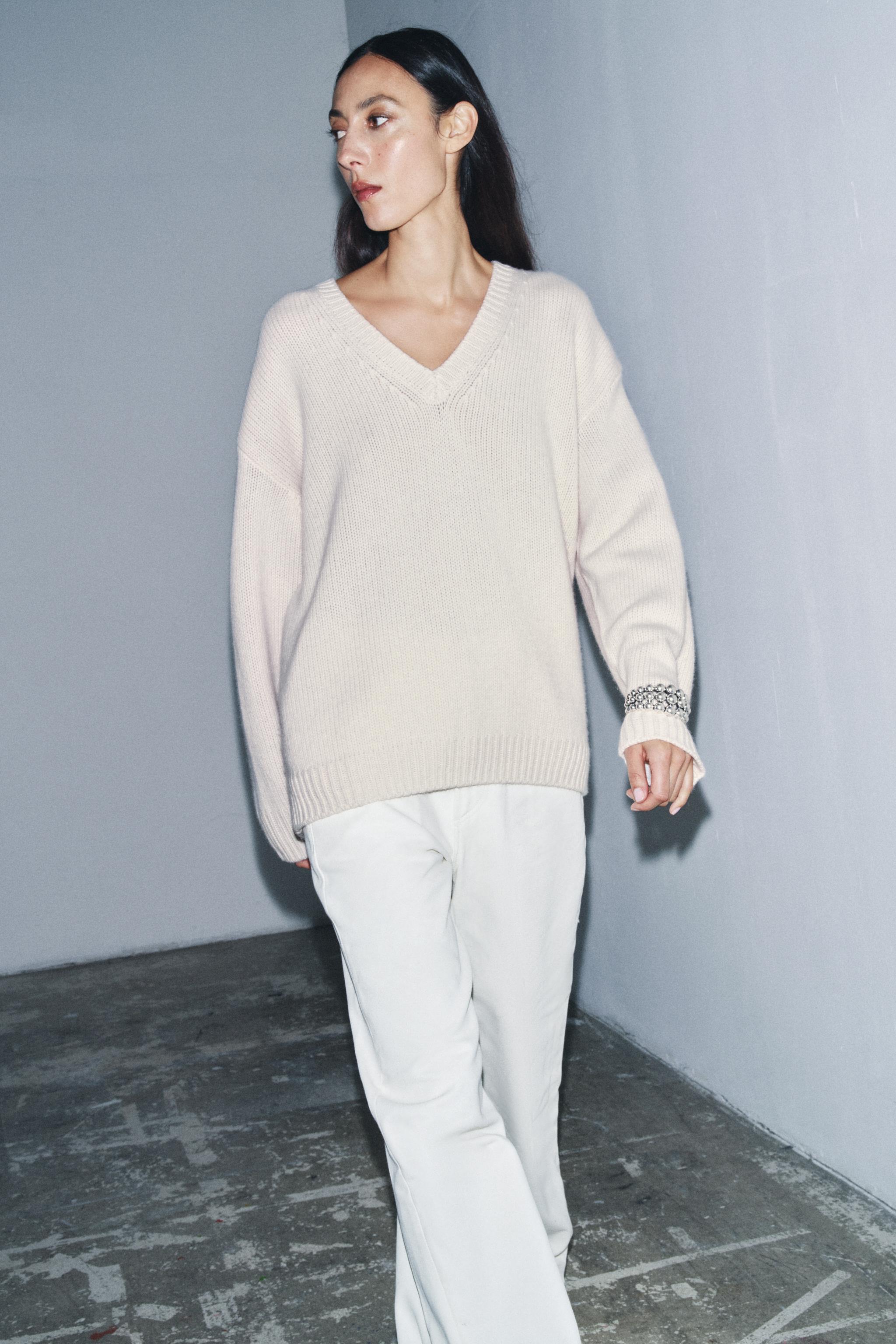 ZARA Oversized Wool and Cashmere Sweater