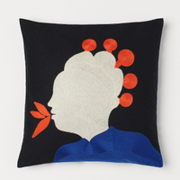Embroidered cushion cover – £19.99 | H&amp;M