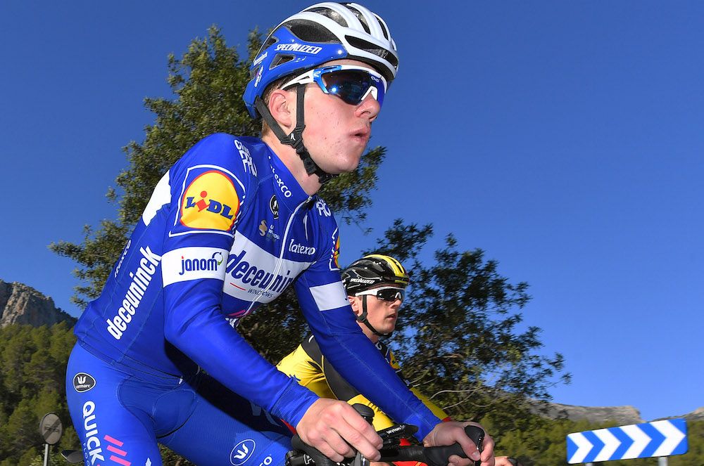 Remco Evenepoel Overcomes Nerves To Impress On Professional Debut ...