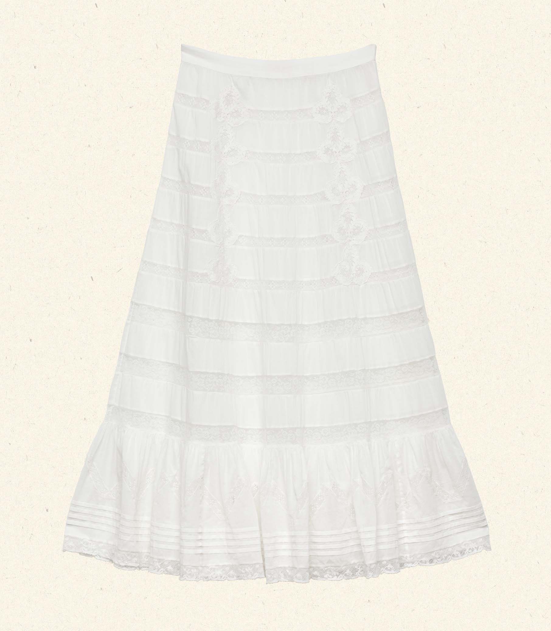 Allura Skirt -- Salt