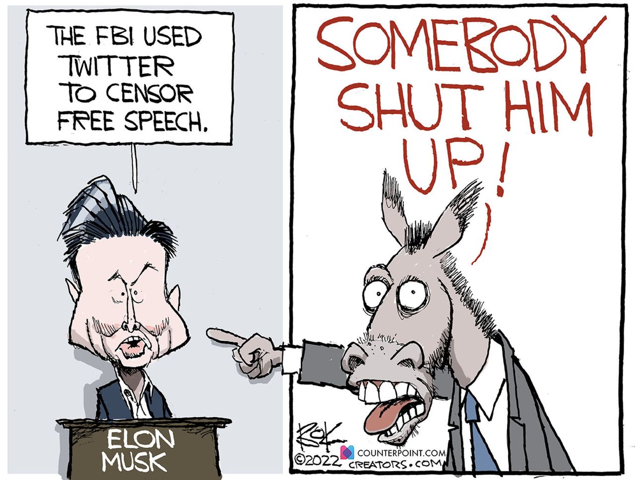 Political Cartoon