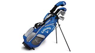 Callaway Junior XJ Golf Package Set and its excellent blue golf bag