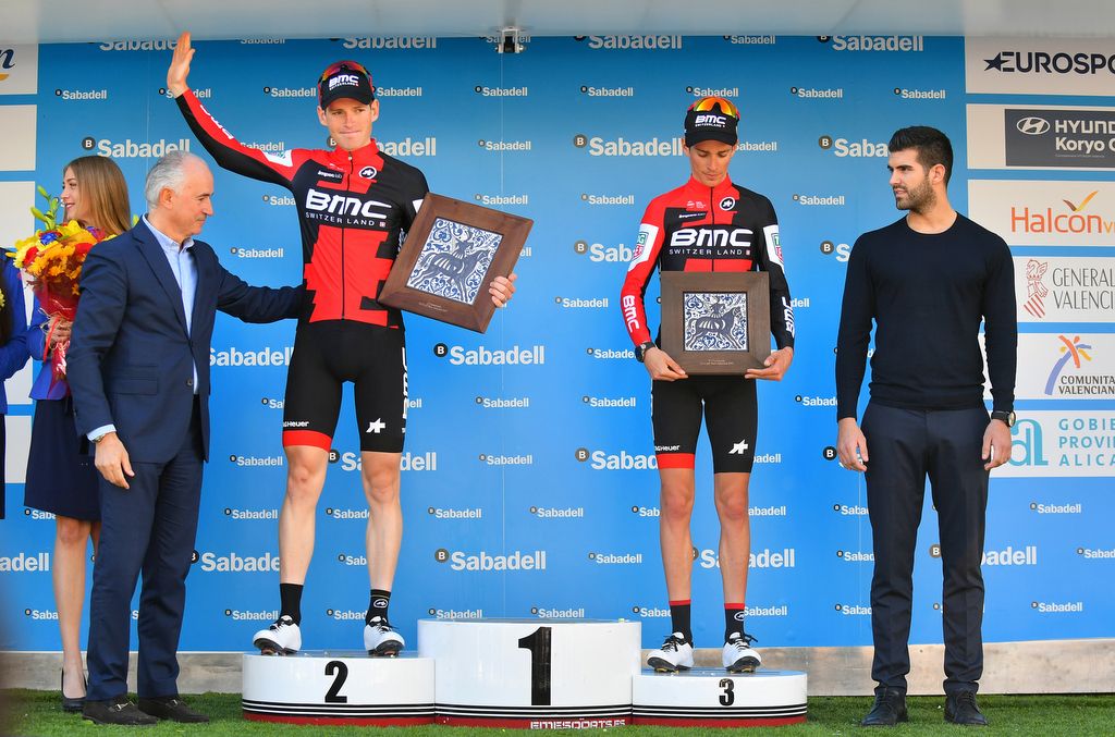 BMC's Ben Herman's and Manuel Senni finished on the podium