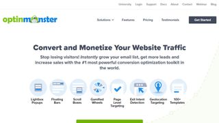 OptinMonster website screenshot