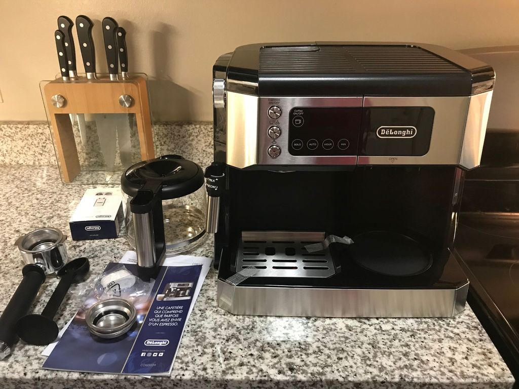 Delonghi Combination Drip Coffee Espresso Cappuccino and Latte Machine