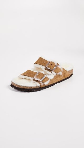 Birkenstock Arizona Shearling Sandals