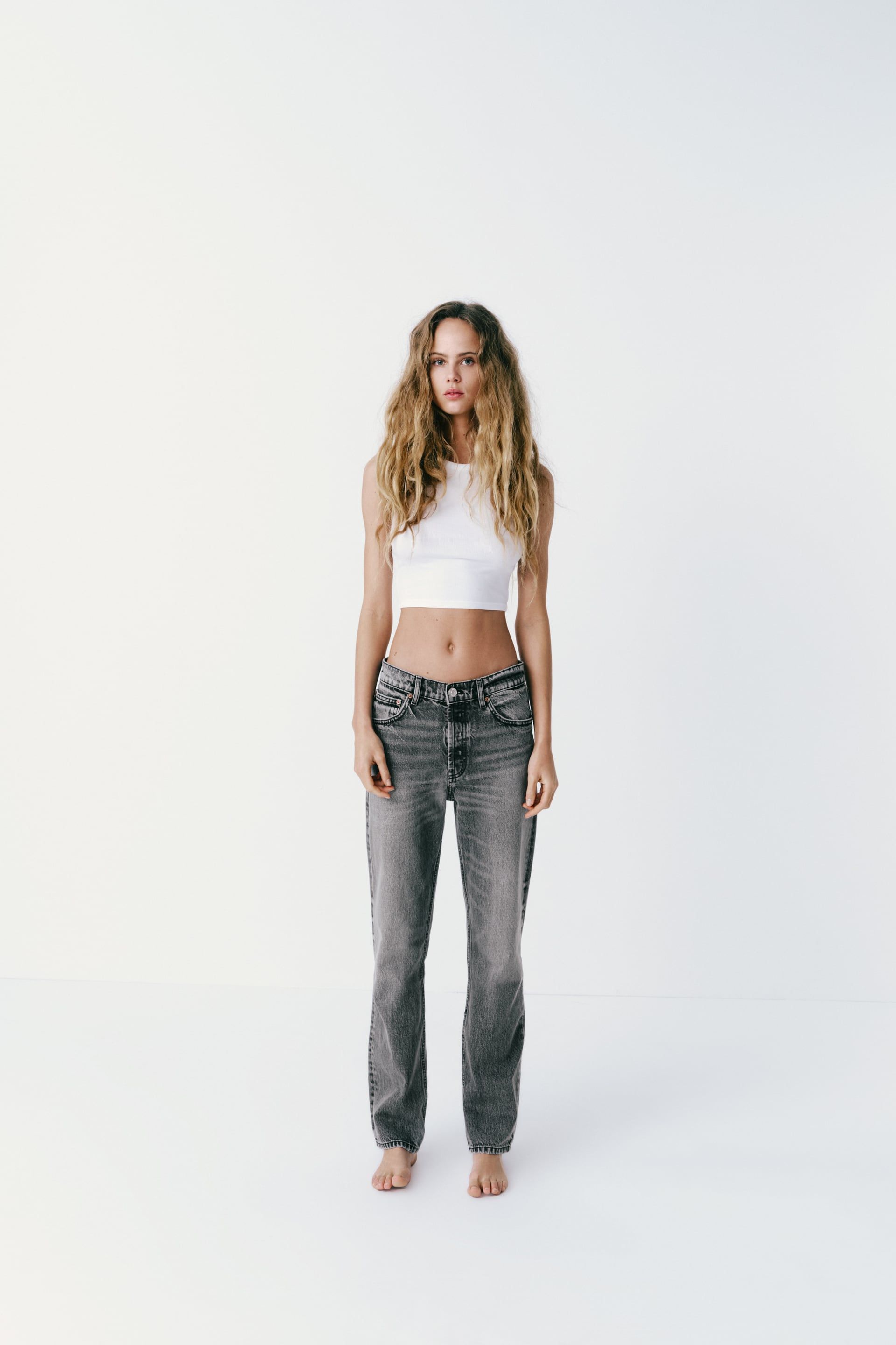 Trf Boyfriend Low-Rise Jeans