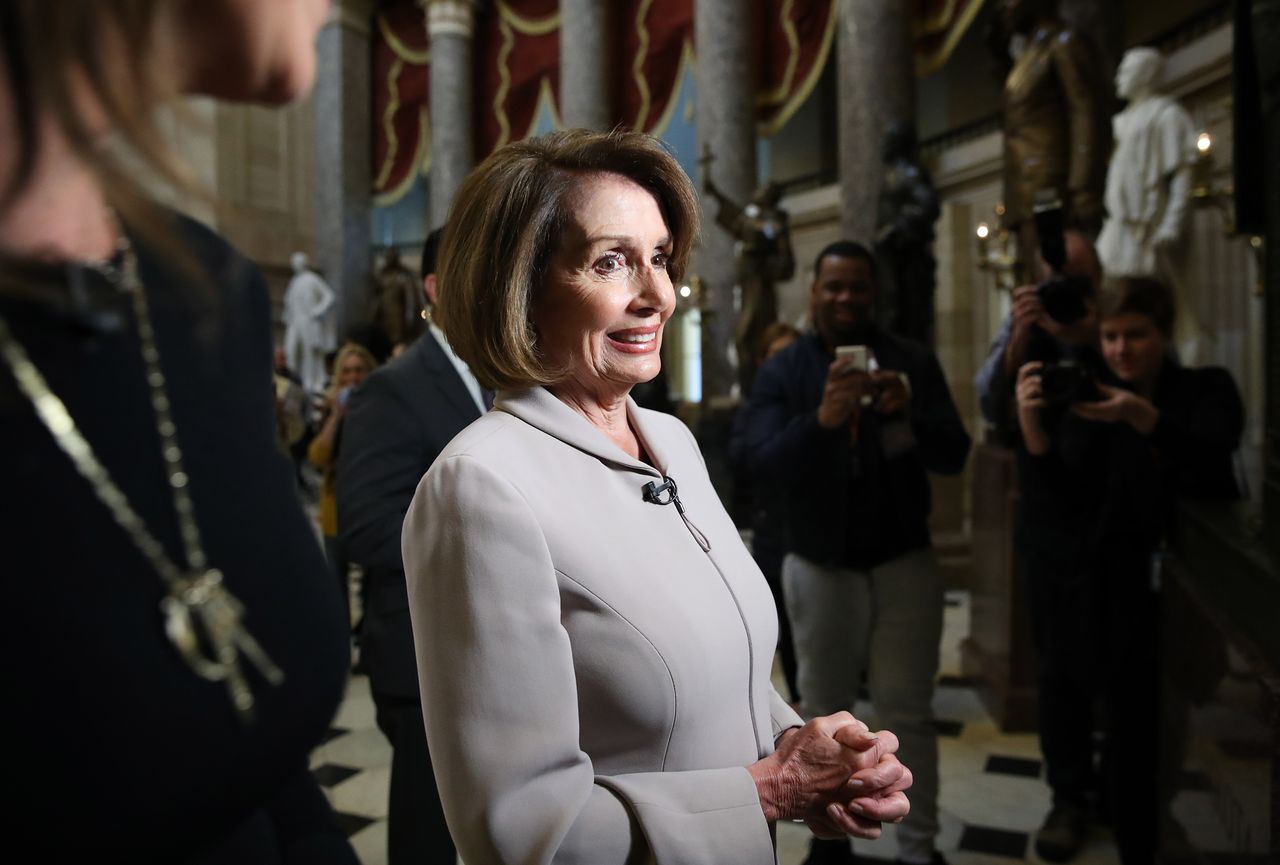 Nancy Pelosi at the Capitol