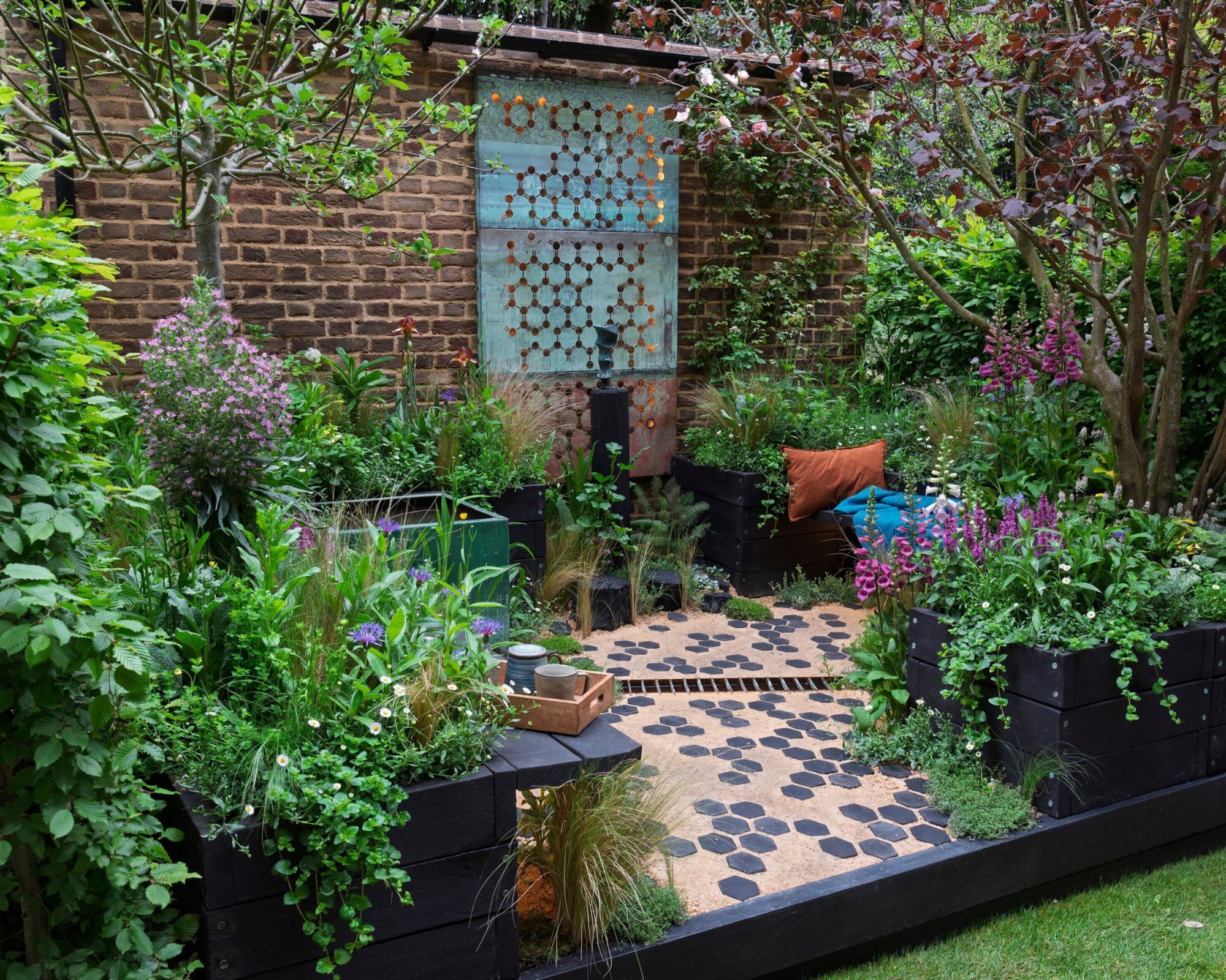 An eco friendly balcony garden