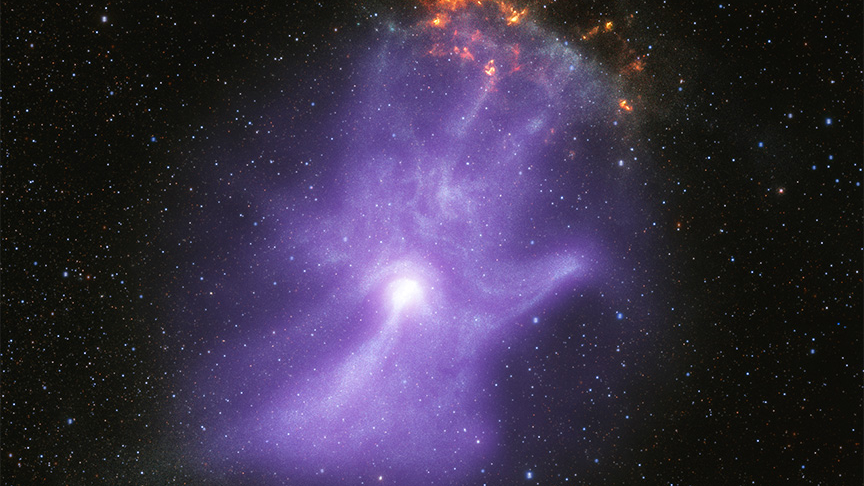 864px x 486px - Bones' of cosmic hand revealed in creepy NASA X-ray telescope views (video,  photo) | Space