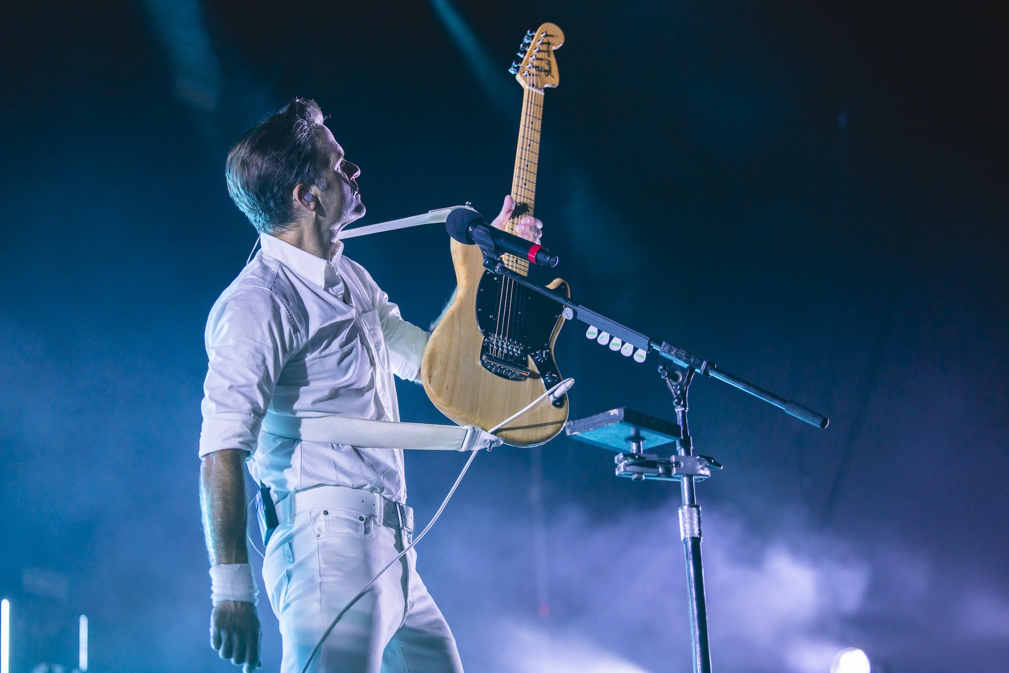 Ben Gibbard performs at Poble Espanyol in Barcelona, Spain on August 27, 2024