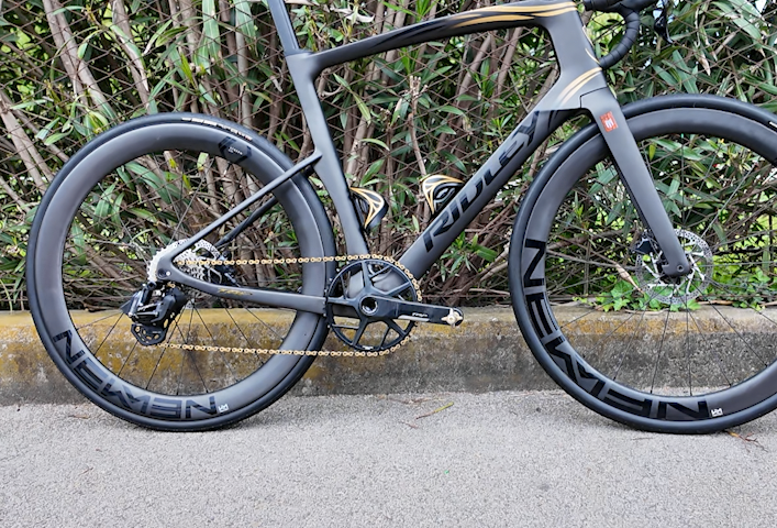 Ridley bike with Classified and TRP groupset