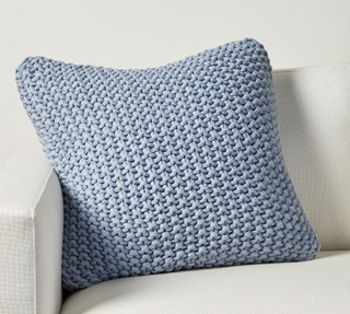 knit throw pillow