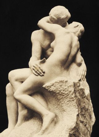 The Kiss by Auguste Rodin