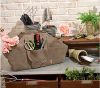 Martha Stewart  Waxed Canvas Garden Tool Bag