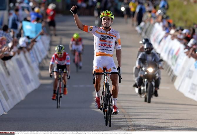 Kleber Ramos Da Silva (Funvic-Sao Jose dos Campos) is the stage 6 winner