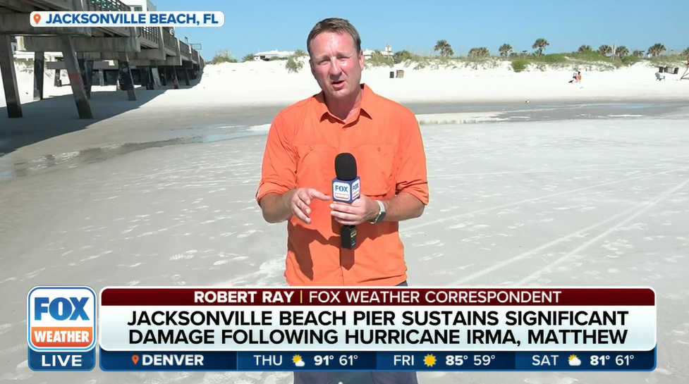 Fox Weather correspondent is producing his new series completely on his iPhone 14 Max Pro.