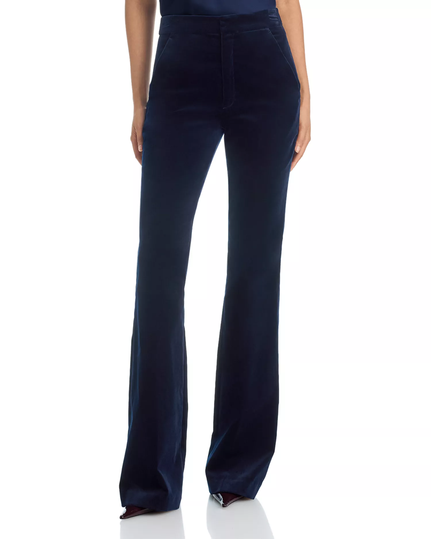 A.L.C, Sophie II Cotton Blend Bootcut Pants