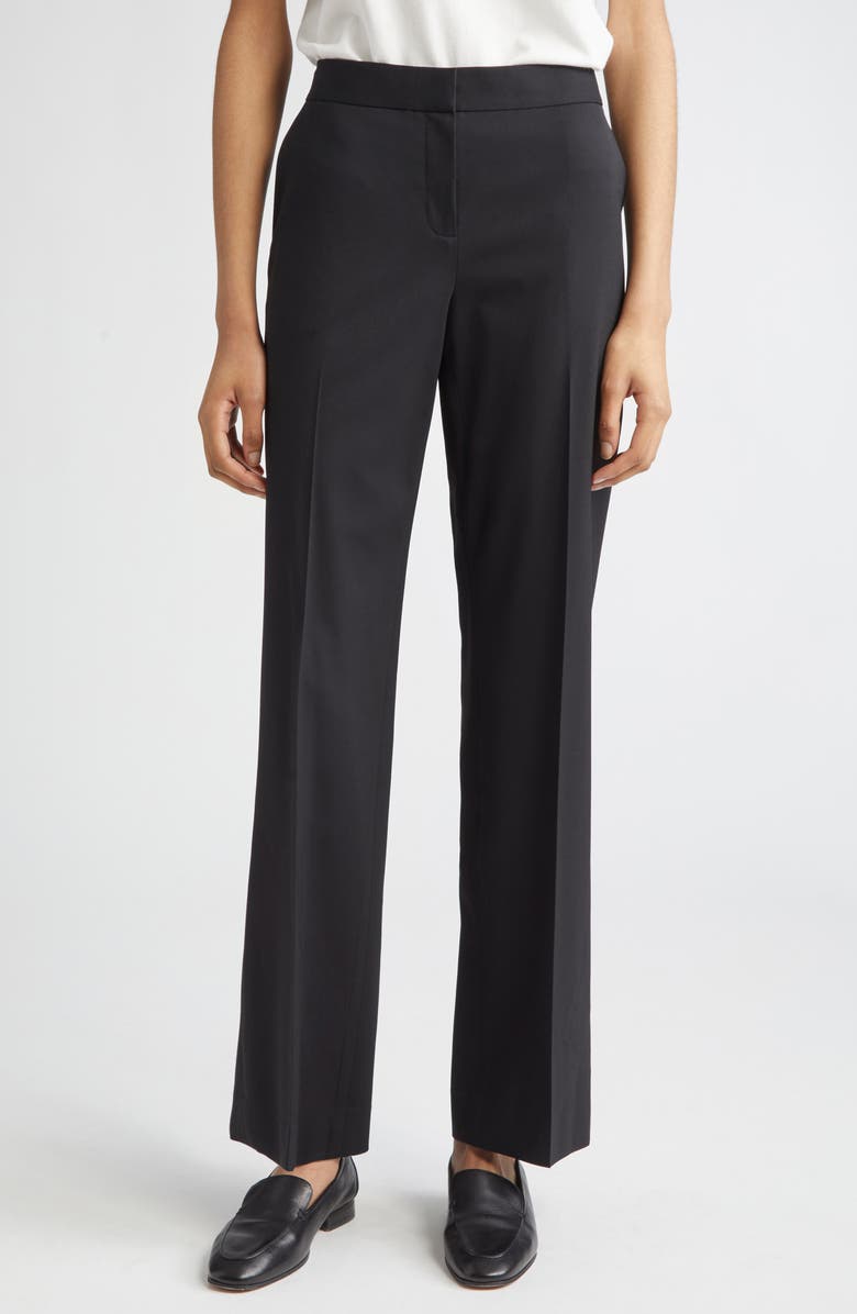 Irving Straight Leg Stretch Wool Pants