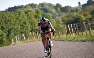 Team Sunweb rider Denmarks Soren Kragh Andersen rides ahead during the 19th stage of the 107th edition of the Tour de France cycling race 160 km between BourgenBresse and Champagnole on September 18 2020 Photo by AnneChristine POUJOULAT AFP Photo by ANNECHRISTINE POUJOULATAFP via Getty Images